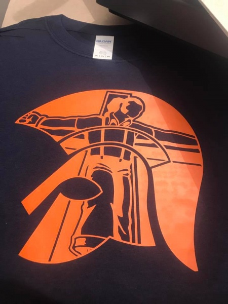 Crucified Skinhead Trojan Tshirt
